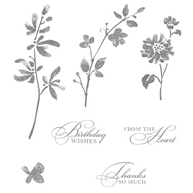 Watercolor Trio Stamp Set